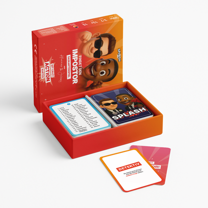 Findet den Impostor Kartenspiel